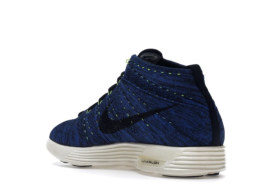 Фото № 6 с приближением к товару «‎Nike Lunar Flyknit Chukka Dark Obsidian»