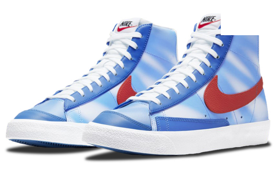 Фото № 3 с приближением к товару «‎Nike Blazer Mid WhiteBlueRed»