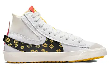 Nike Blazer Mid '77 Jumbo "Floral" Mid-Top Sneakers BlackWhite - 2