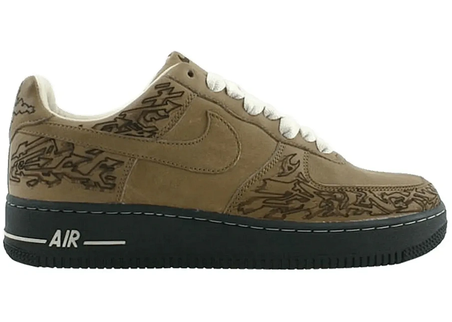 Фото № 1 с приближением к товару «‎Nike Air Force 1 Low Premium Stephan Maze Georges Laser»