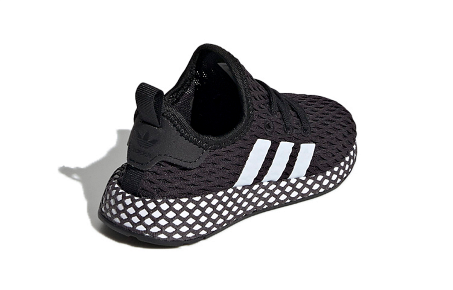 Фото № 4 с приближением к товару «‎adidas originals Deerupt Runner (TD) BlackWhite»