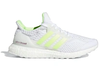 Фото № 1 с приближением к товару «‎adidas Ultra Boost 5.0 DNA Glow in the Dark White Signal Green »