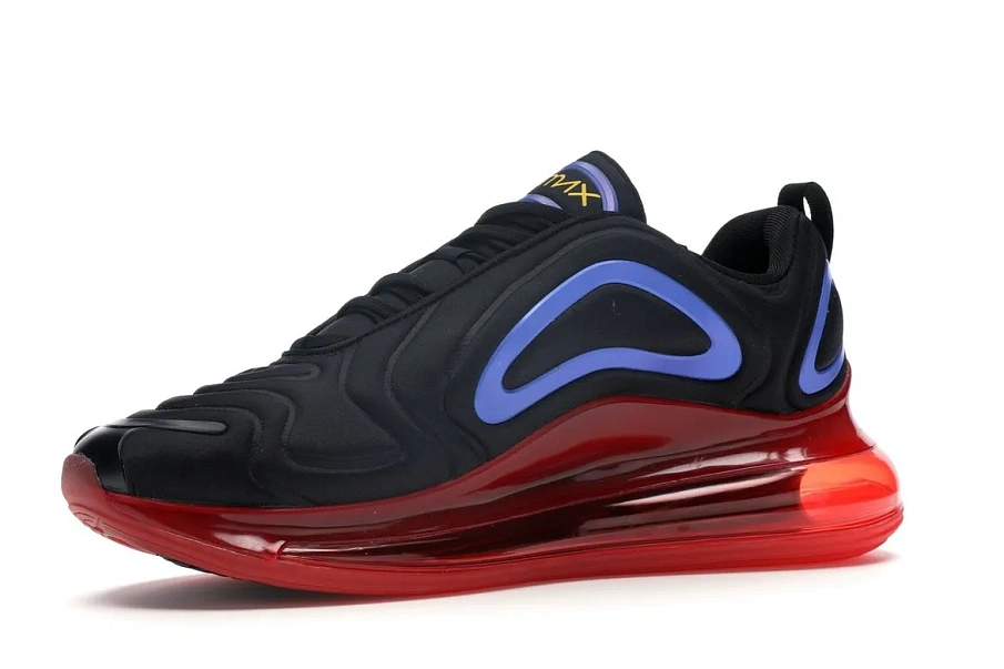 Фото № 4 с приближением к товару «‎Nike Air Max 720 Black Blue Red»