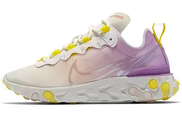 Nike React Element 55 WhitePurple - 1