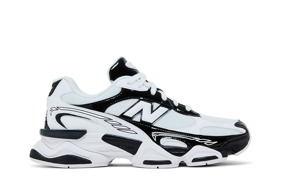Фото № 2 с приближением к товару «‎New Balance 9060R Black White»