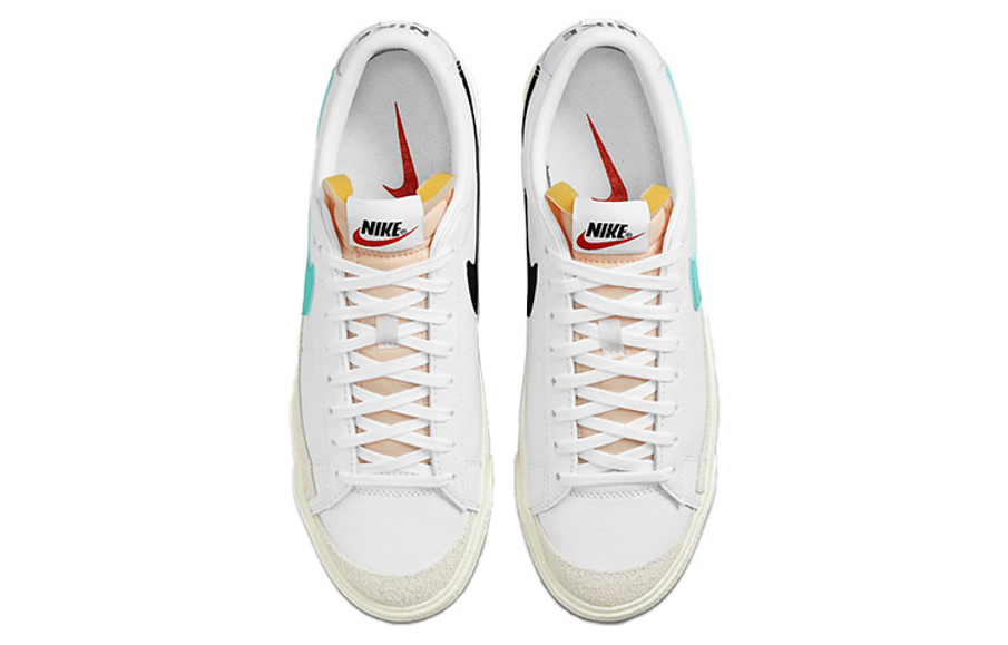 Фото № 4 с приближением к товару «‎Nike Blazer '77 Vintage Low-Top Sneakers BlackWhiteGreen»