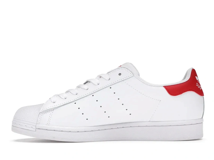 Фото № 3 с приближением к товару «‎adidas Superstan White Scarlet»