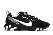 Фото № 1 с приближением к товару «‎Nike React Element 55 Black Metallic Gold White»