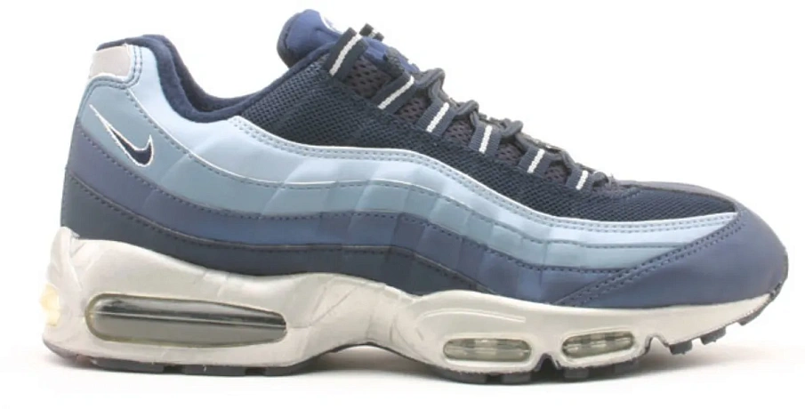 Фото № 1 с приближением к товару «‎Nike Air Max 95 Obsidian Metallic Silver»