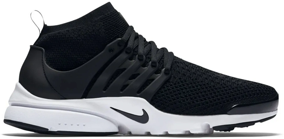 Фото № 1 с приближением к товару «‎Nike Air Presto Flyknit Ultra Black White»