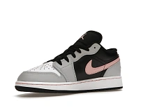 Фото № 4 с приближением к товару «‎Jordan 1 Low Black Grey Pink »