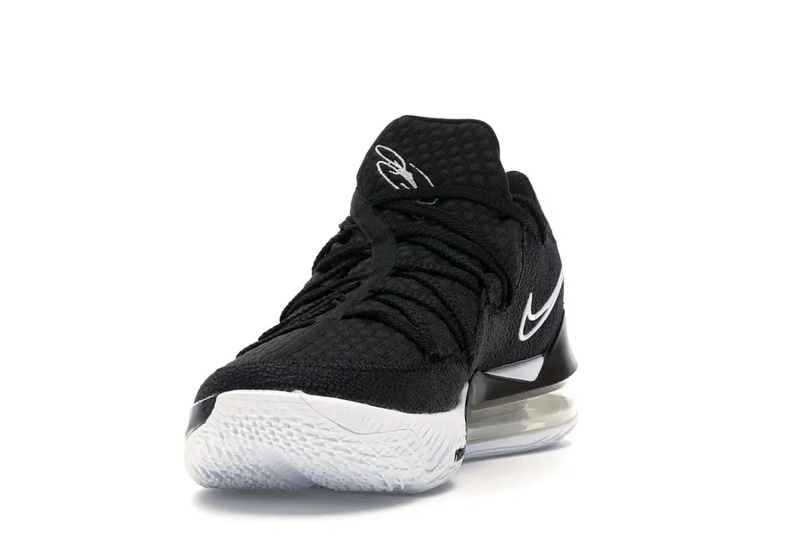 Фото № 4 с приближением к товару «‎Nike LeBron 17 Low Black White»