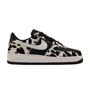 Nike Women's Air Force 1 Low Cow Print Black