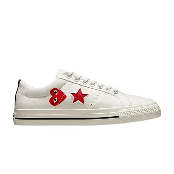 Comme des Garçons Play x Converse One Star Cloud Dancer - 1
