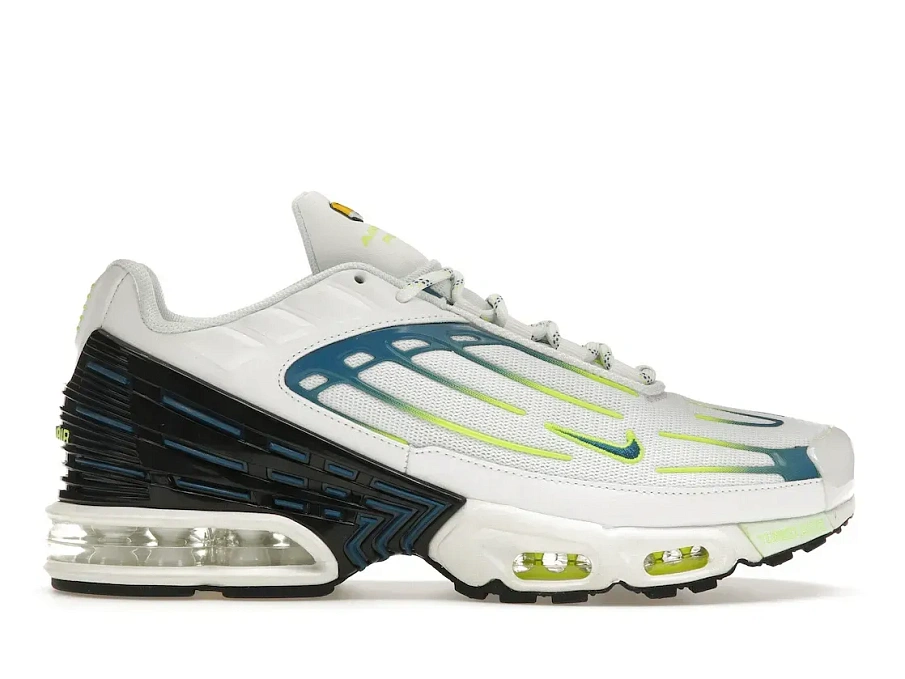 Фото № 1 с приближением к товару «‎Nike Air Max Plus 3 White Marina Volt Black»