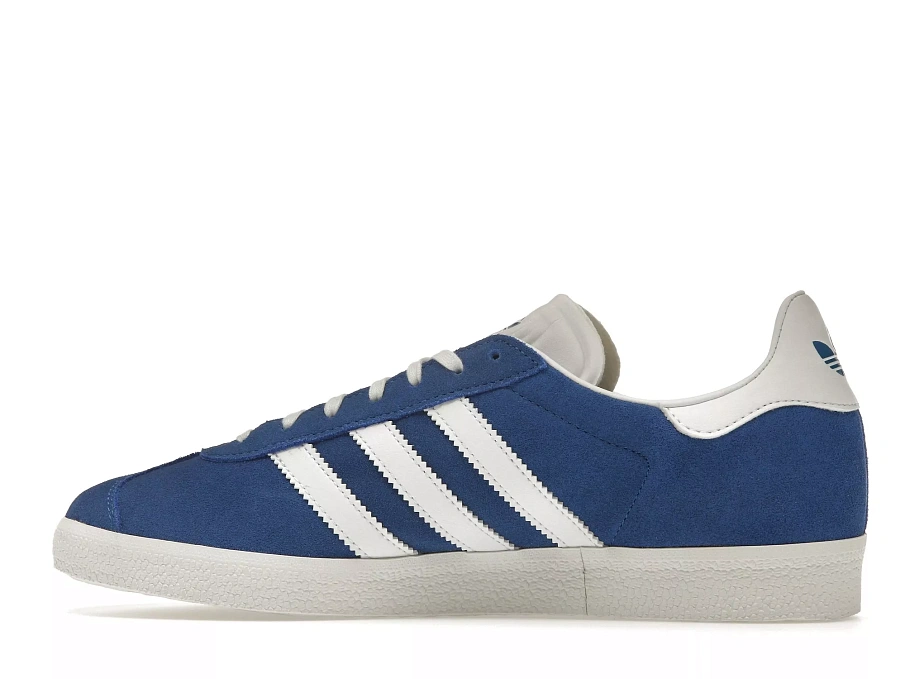 Фото № 5 с приближением к товару «‎adidas Gazelle Blue Cloud White Gold Metallic»
