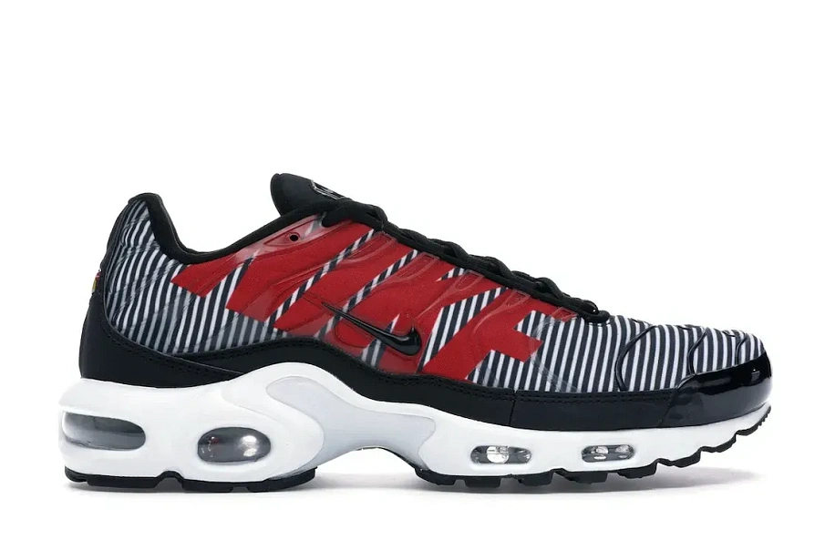 Фото № 1 с приближением к товару «‎Nike Air Max Plus Striped Black White»