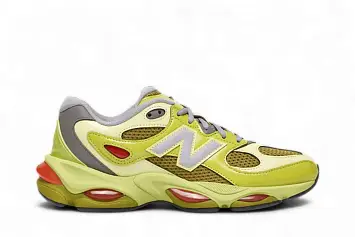 New Balance 983 Yellow Red Grey - 2