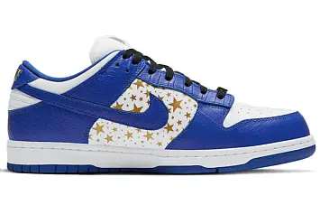 Supreme x Nike SB Dunk Low WhiteGoldBlue - 3