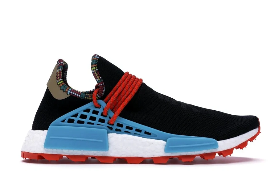 Фото № 1 с приближением к товару «‎adidas NMD Hu Pharrell Inspiration Pack Black»