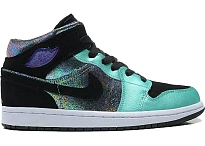 Фото № 1 с приближением к товару «‎Jordan 1 Mid Atomic Teal Ultraviolet »