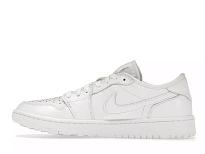 Фото № 4 с приближением к товару «‎Jordan 1 Retro Low Golf Triple White»