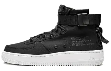 Nike SF Air Force 1 Mid GS 'Black' - 1