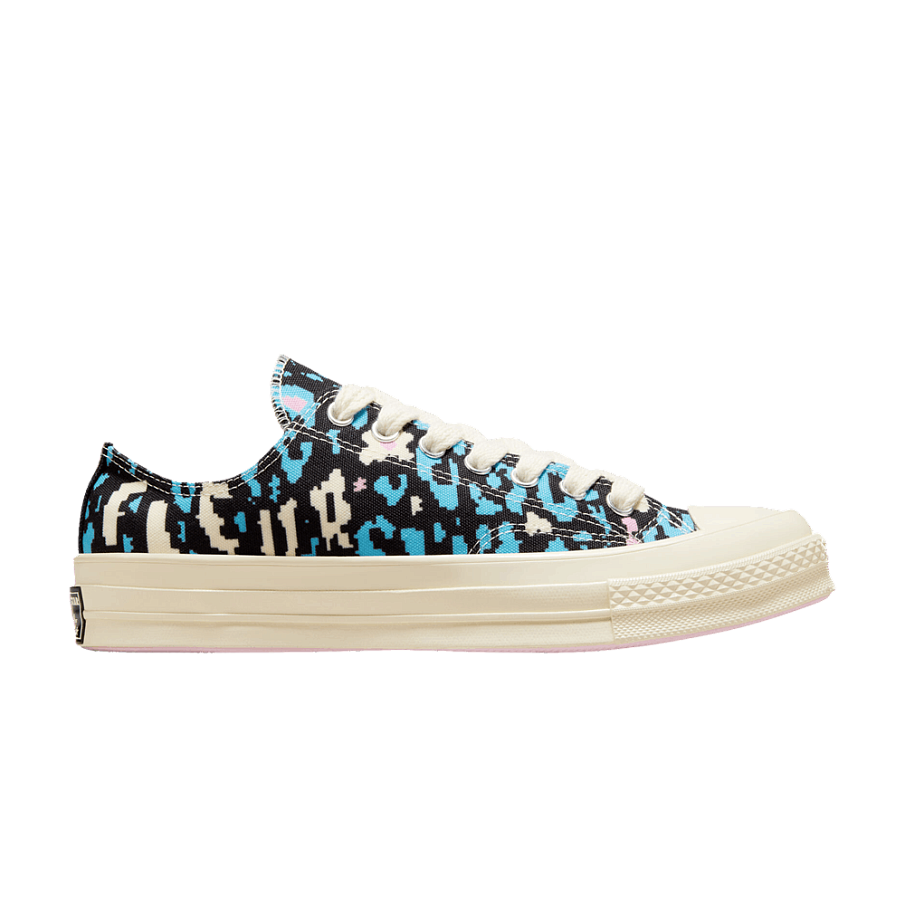 Фото № 1 с приближением к товару «‎Golf Le Fleur x Converse Chuck 70 Low Camo Pack - Teal»