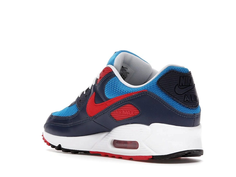 Фото № 6 с приближением к товару «‎Nike Air Max 90 Photo Blue Navy»