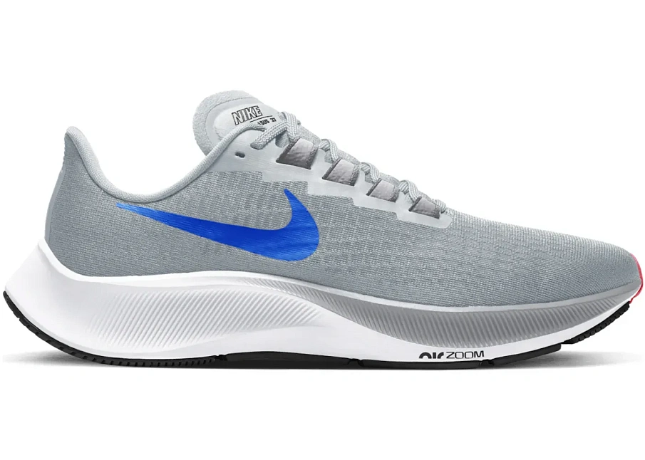 Фото № 1 с приближением к товару «‎Nike Air Zoom Pegasus 37 Pure Platinum Racer Blue»
