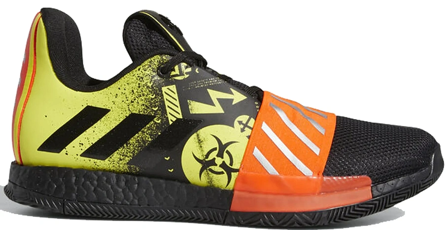 Фото № 1 с приближением к товару «‎adidas Harden Vol. 3 Radioactive (Black Sole)»
