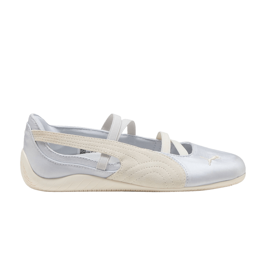 Фото № 1 с приближением к товару «‎Puma Women's Speedcat Ballet Satin Silver Mist Warm White»