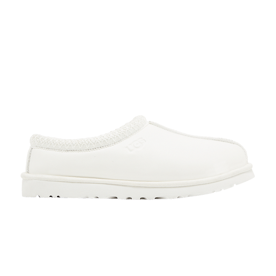Фото № 1 с приближением к товару «‎UGG Tasman Leather Slipper White»