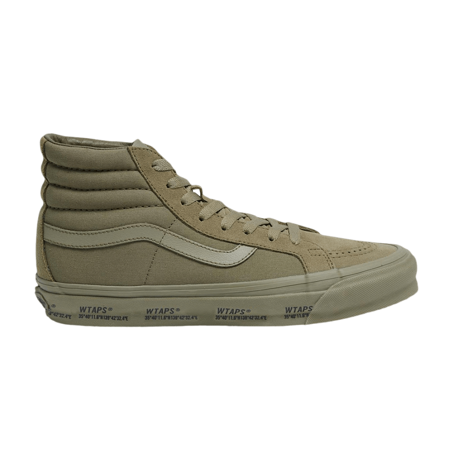 Фото № 1 с приближением к товару «‎WTAPS x Vans OG Sk8-Hi LX Olive Drab»