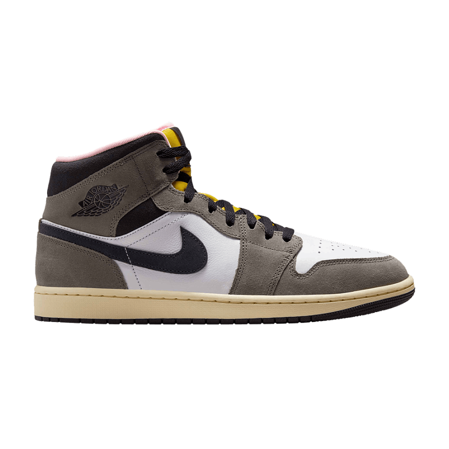 Фото № 1 с приближением к товару «‎Air Jordan 1 Mid Cave Stone»