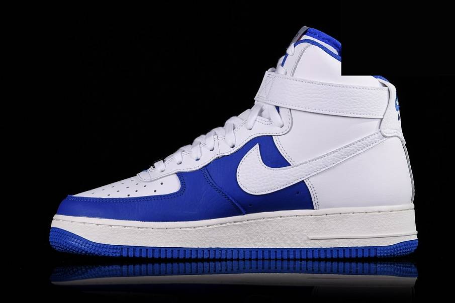 Фото № 2 с приближением к товару «‎Nike Air Force 1 ’07 Lv8 Nba 75th Anniversary Royal »