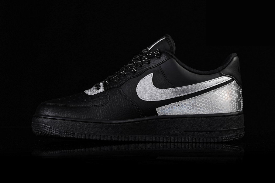 Фото № 2 с приближением к товару «‎3M x Nike Air Force 1 Low BlackSilver»