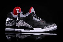 Фото № 1 с приближением к товару «‎Nike Air Jordan 3 Retro Black Cement (2018)»