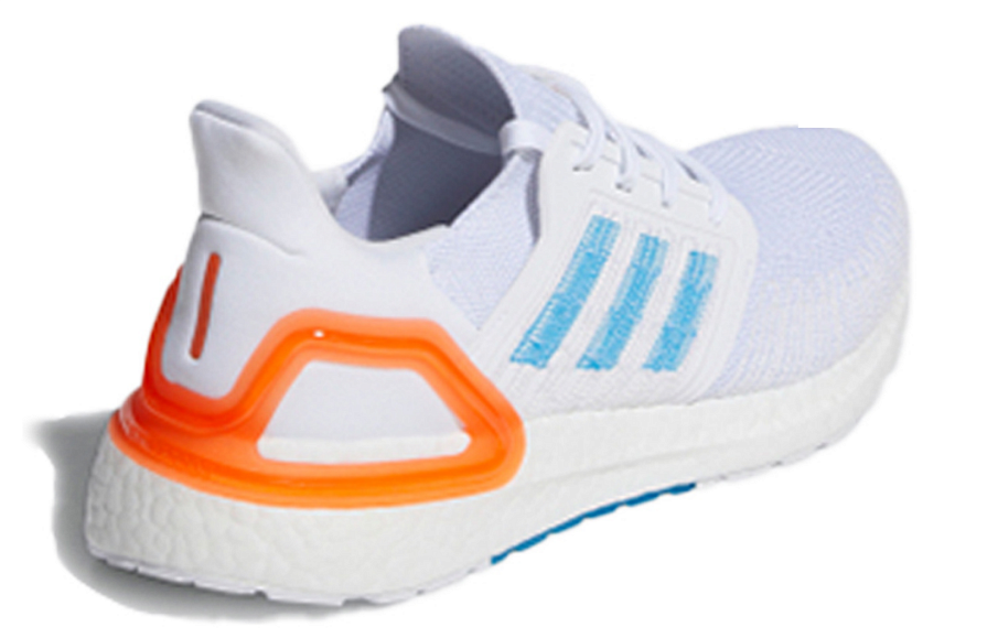 Фото № 4 с приближением к товару «‎adidas Ultraboost 20 Primeblue Running shoes whiteorangeblue»