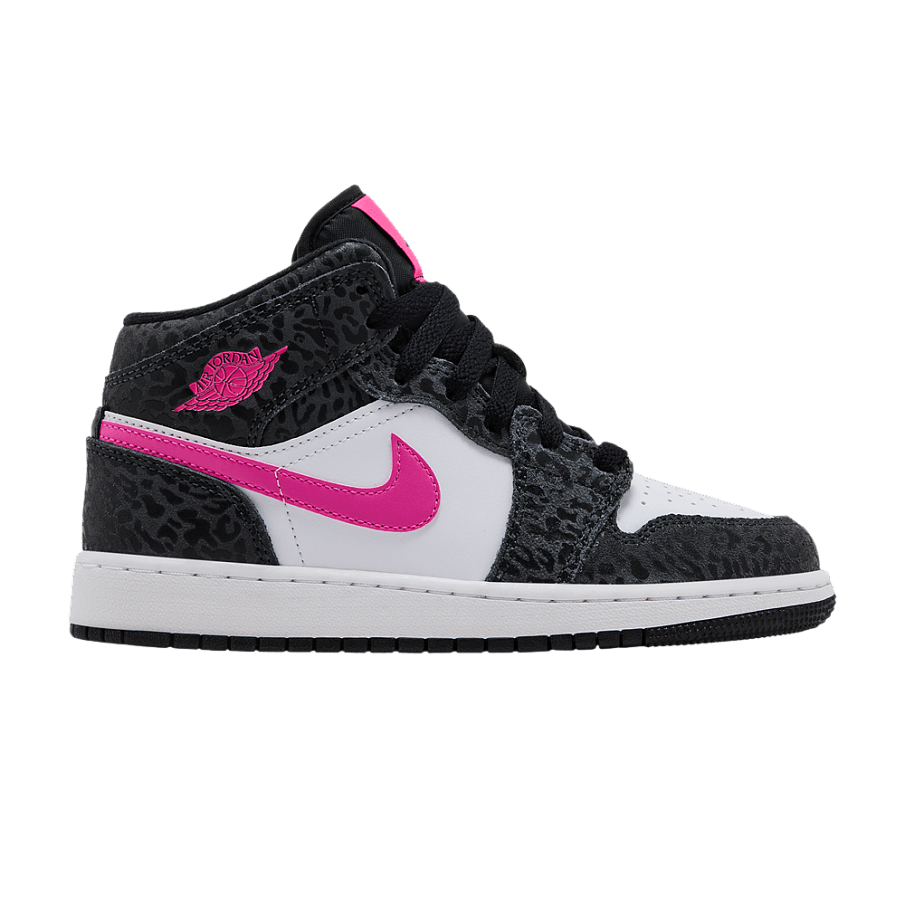 Фото № 1 с приближением к товару «‎Air Jordan 1 Mid SE GS Black Anthracite»