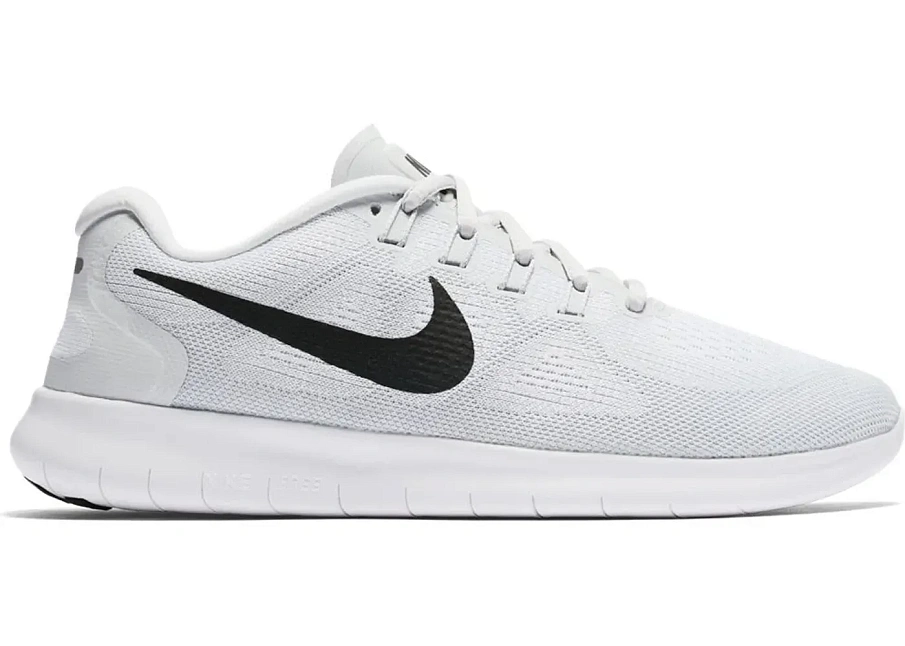 Фото № 1 с приближением к товару «‎Nike Free Run 2017 White Black Pure Platinum »