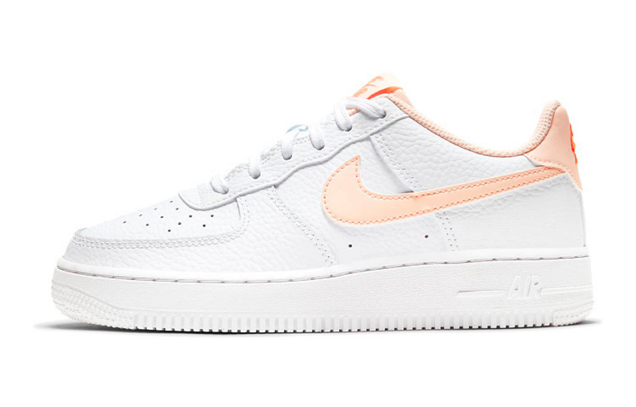 Фото № 1 с приближением к товару «‎Nike Air Force 1 (GS) Shoes WhiteOrange»