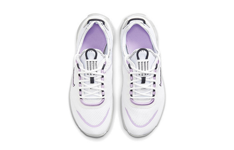 Фото № 4 с приближением к товару «‎Nike React Live (GS) WhiteGreyPurple»