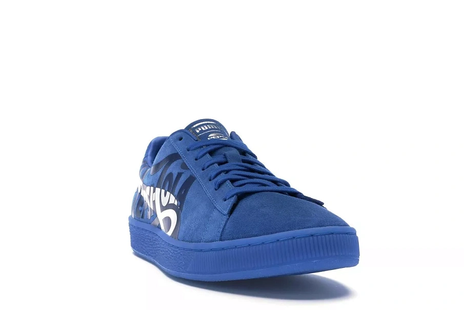 Фото № 5 с приближением к товару «‎Puma Suede Pepsi Blue»