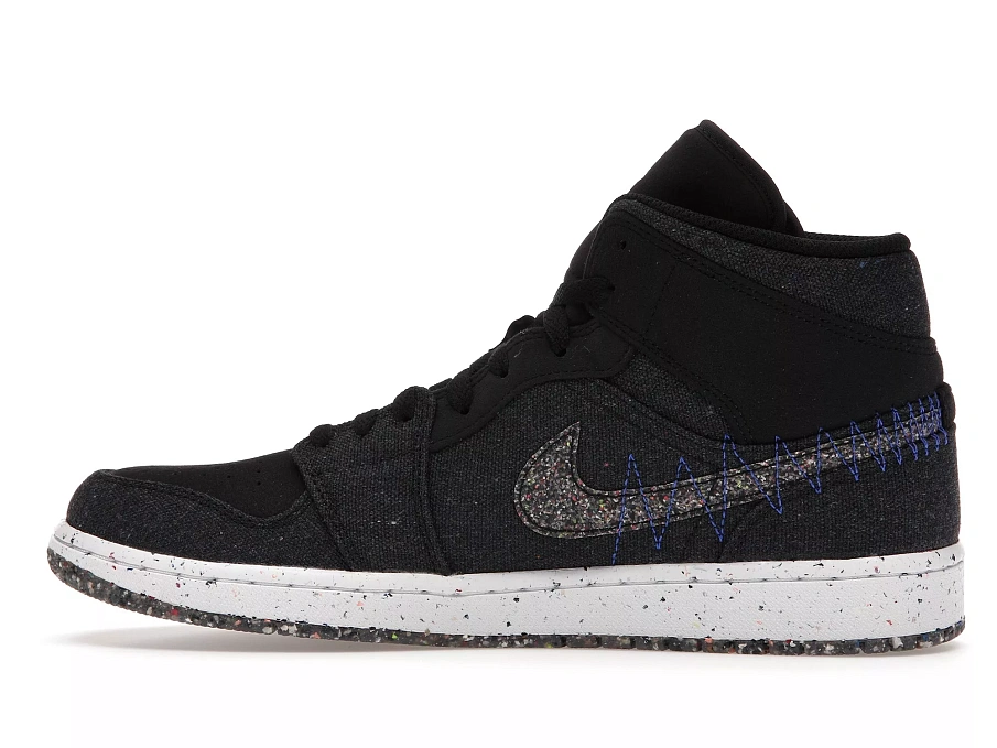 Фото № 6 с приближением к товару «‎Jordan 1 Mid Crater Black»