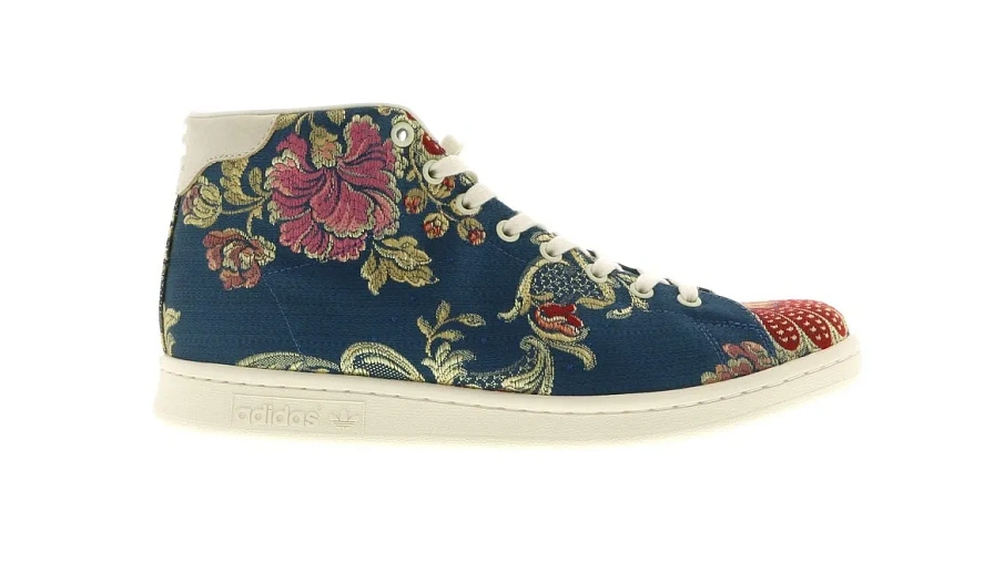 Фото № 1 с приближением к товару «‎adidas Stan Smith Mid Jacquard Pharrell Collegiate Navy»