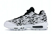Фото № 3 с приближением к товару «‎Nike Air Max 95 All Over Print White Black»