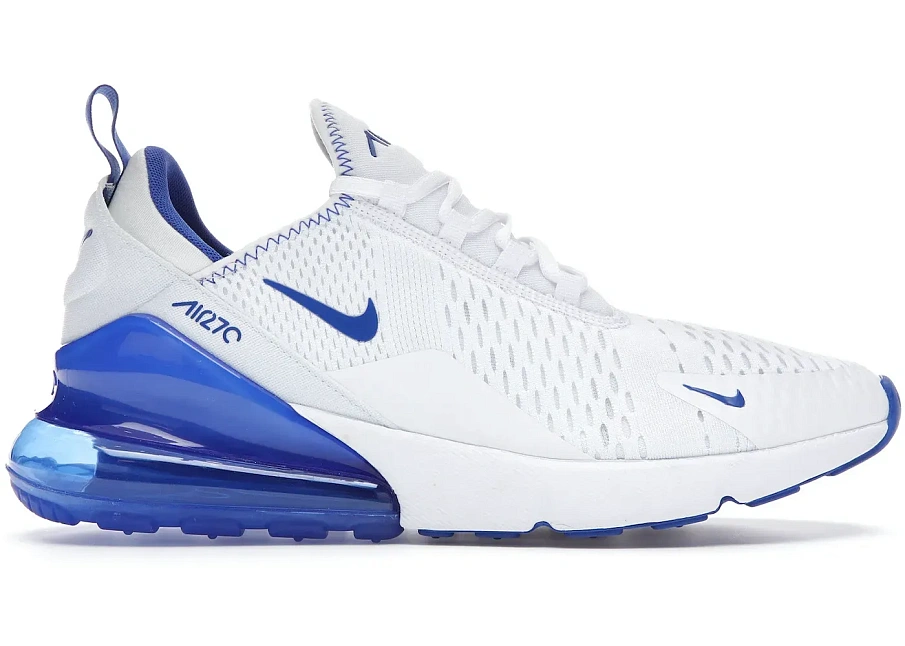 Фото № 1 с приближением к товару «‎Nike Air Max 270 White Royal»