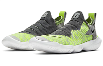 Фото № 3 с приближением к товару «‎Nike Free RN Flyknit 3.0 2020 GreyGreen»