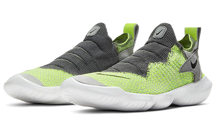Фото № 3 с приближением к товару «‎Nike Free RN Flyknit 3.0 2020 GreyGreen»